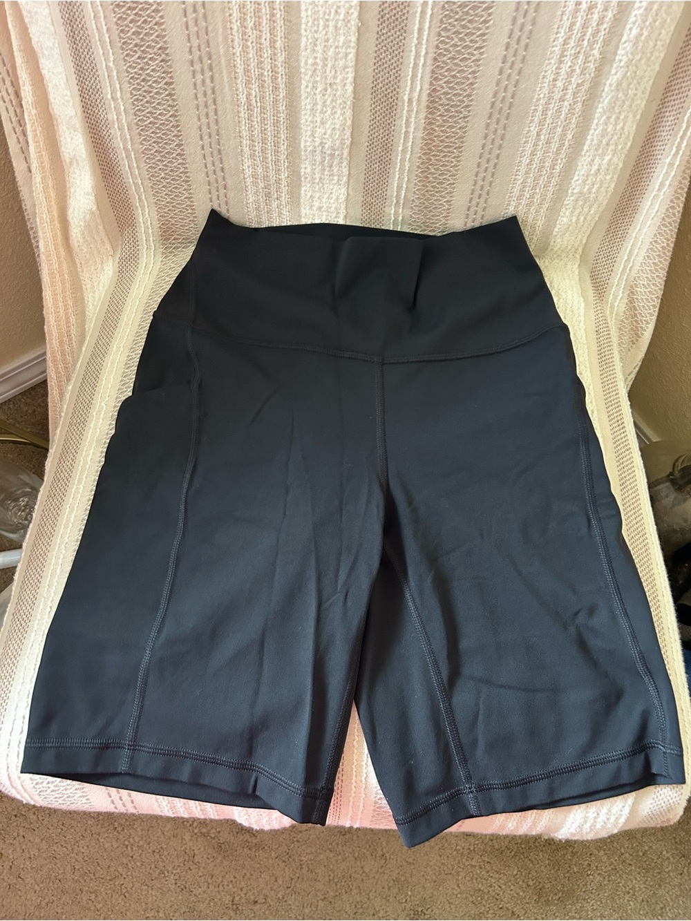 CRZ YOGA Black Women's Bike Shorts
